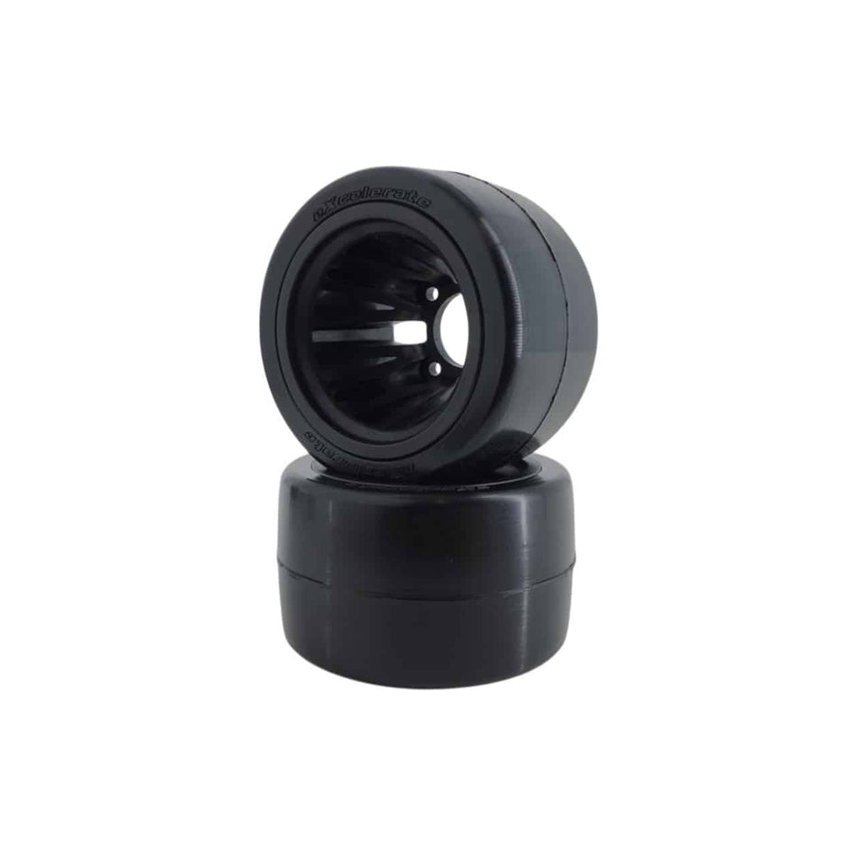 eXcelerate WGT-R Rear Pre-Mount Rubber Tires (CS) XCE-3076.CS image 0