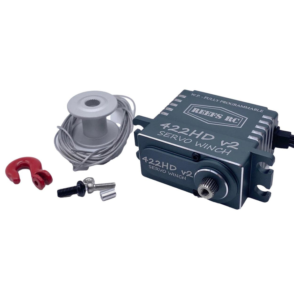 Reefs RC REEFS43 422HDv2 Servo Winch W/ Built in Controller REEFS43 image 0