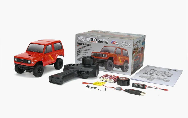Carisma MSA-1E 2.0 Mitsubishi Pajero XL-W 1/24 4WD RTR Crawler 85668 image 0