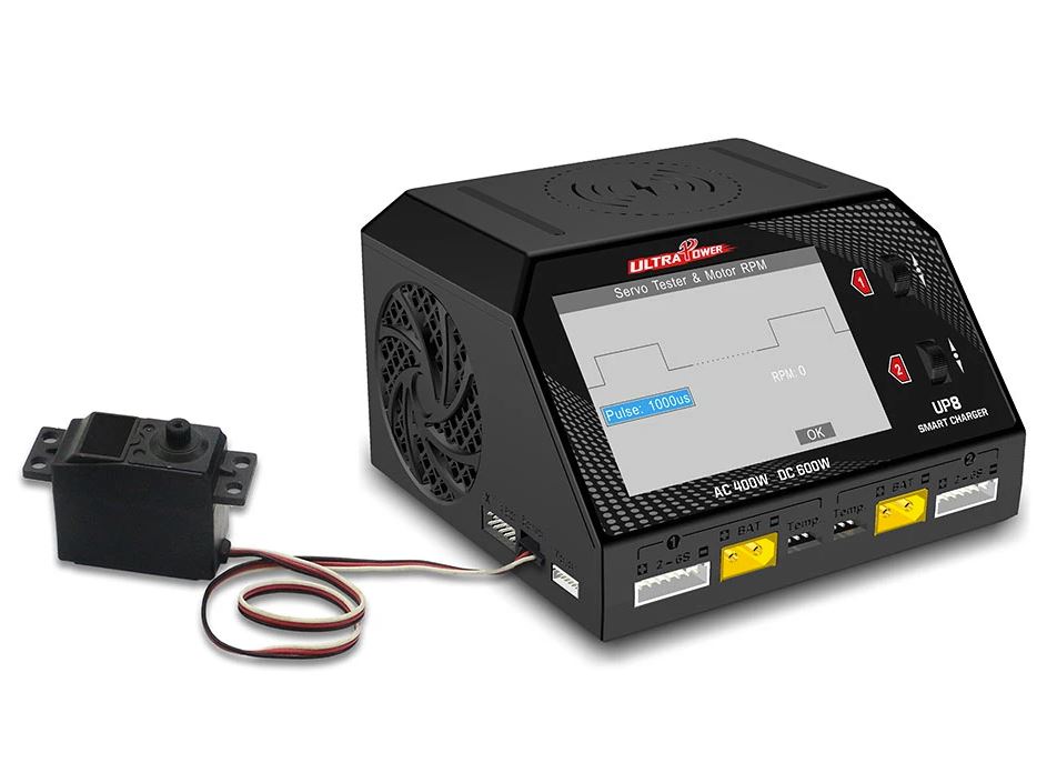 Ultra Power UP8 AC 400W/ DC 600W Dual Channel Charger Discharger Tester UPTUP8 image 0