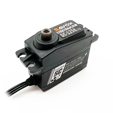 Savox SC1258TGP-BE Servo Black Edition Plus Coreless Digital Servo Standard Size image 0