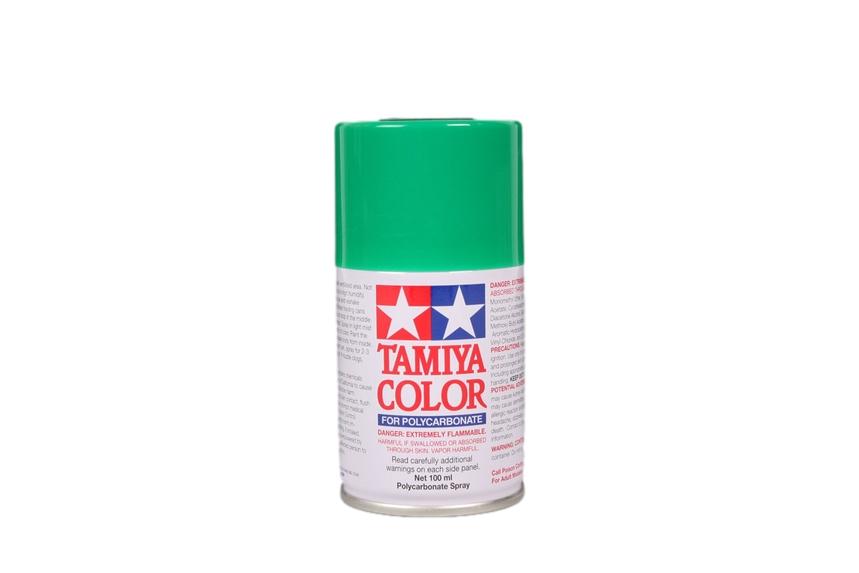 Tamiya Polycarbonate Lexan Paint PS-25 Bright Green Spray Can TAM86025 86025 image 0