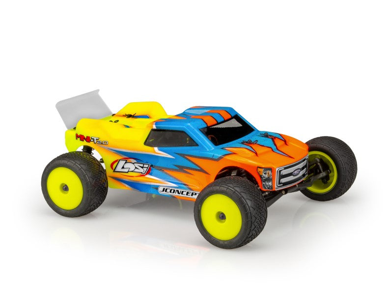 JConcepts Finnisher Mini-T 2.0 RC Body with Rear Spoiler JCO0420 0420 image 0