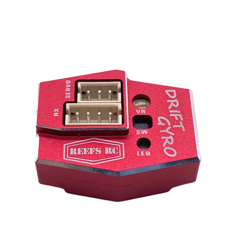 Reefs RC Drift Gyro for 1/10 and Mini Scale RC Drift Cars Red REEFS143 image 0