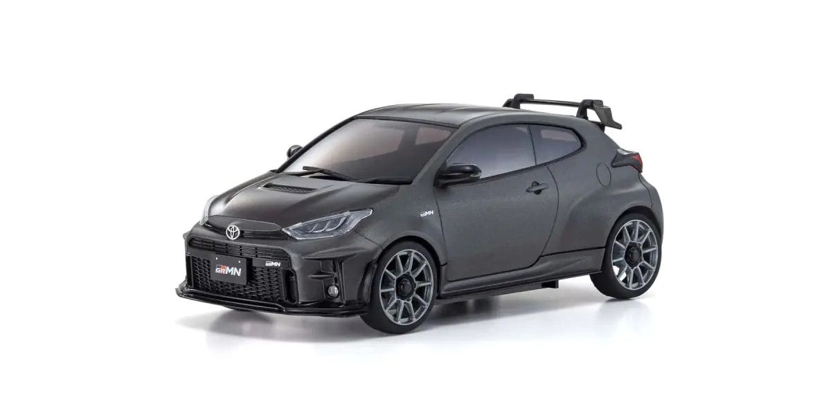 Kyosho Toyota GRMN Yaris Circuit Package Mini-Z Autoscale Gun Metallic MZP470GM image 0