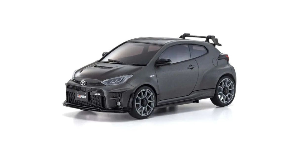 Kyosho Toyota GRMN Yaris Circuit Package Mini-Z Autoscale Gun Metallic MZP470GM image 0
