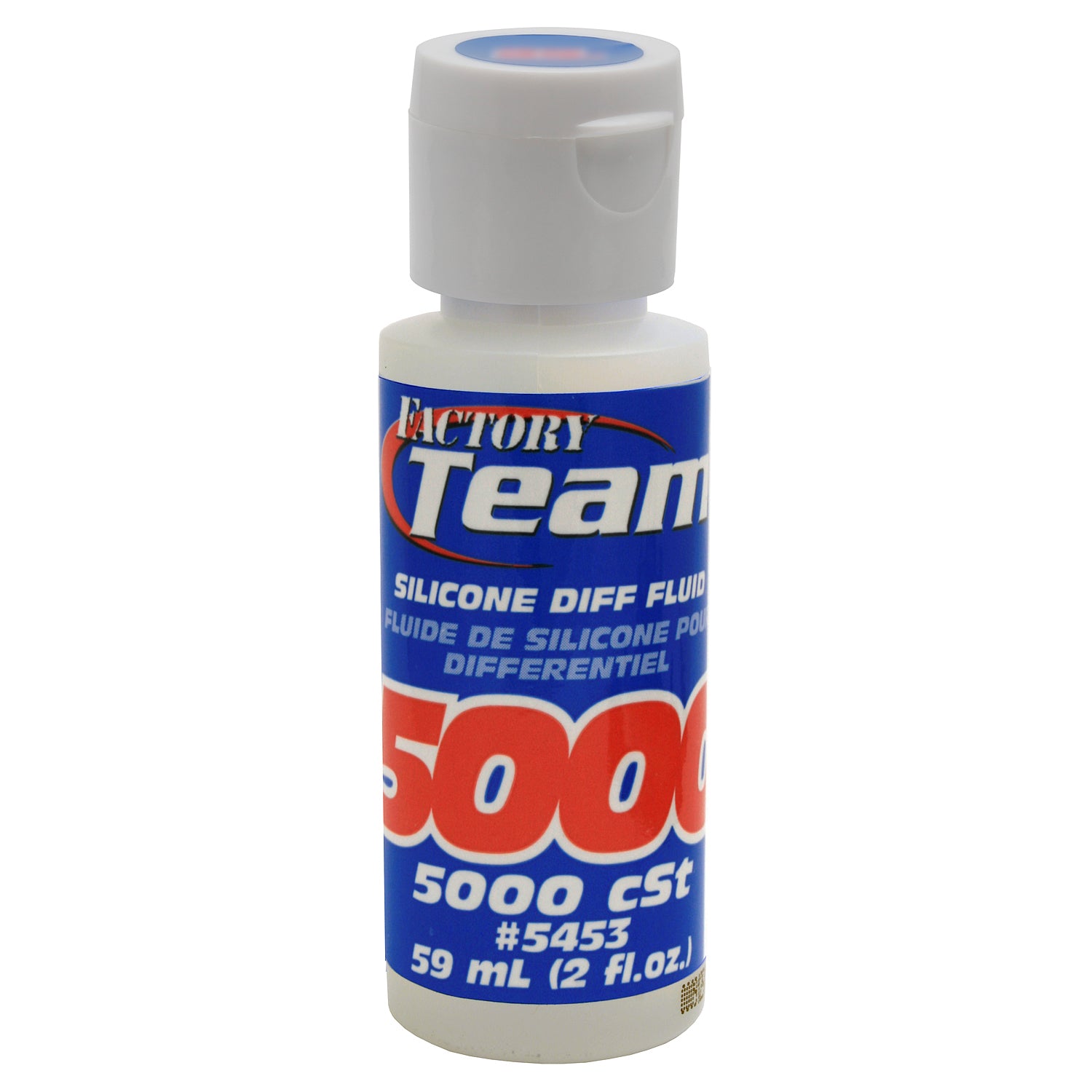 Team Associated Factory Team 5,000wt (cst) Silicone Diff Fluid 2oz ASC5453 5453 image 0