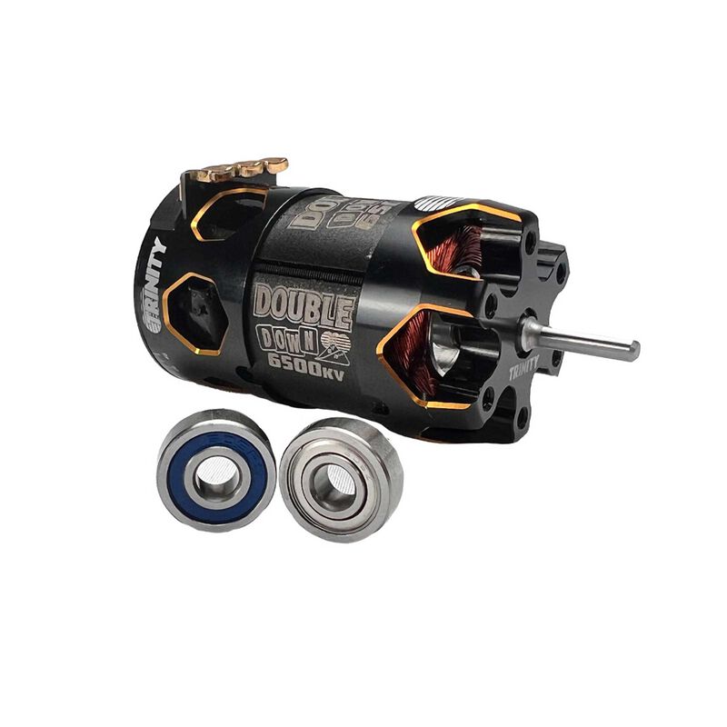 Trinity Double Down 6500Kv Ceramic Bearing Kit (2pc) TEP2124 image 0