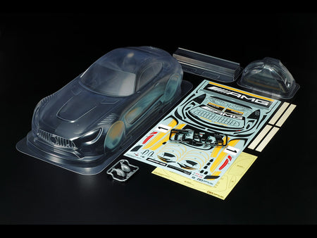 Tamiya 1/10 RC Body Set Mercedes- AMG GT3 190mm Body Parts Set TAM51590 51590 image 1