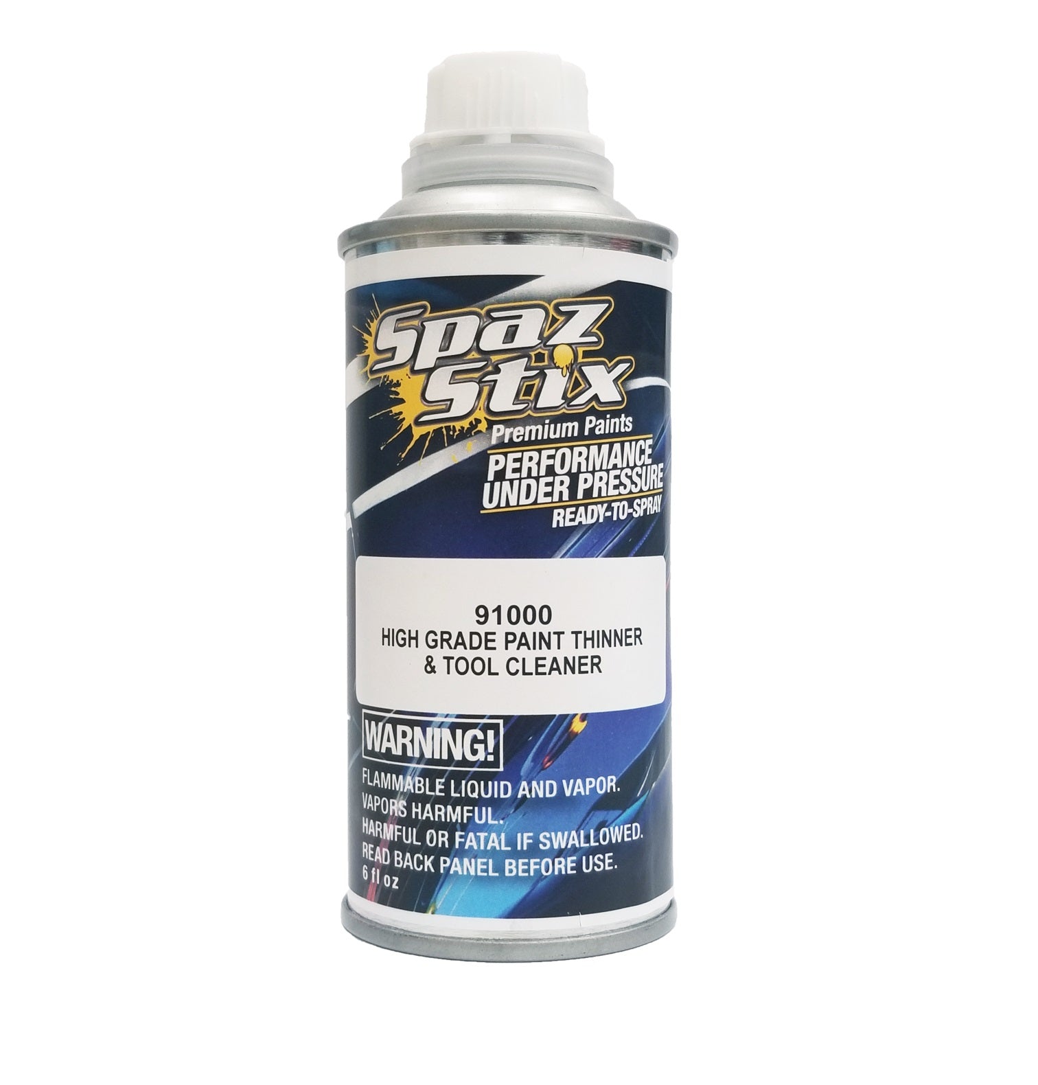 Spaz Stix Airbrush Tool Wash Lacquer Thinner 6oz Can SZX91000 91000 image 0