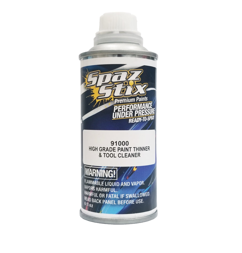 Spaz Stix Airbrush Tool Wash Lacquer Thinner 6oz Can SZX91000 91000 image 0