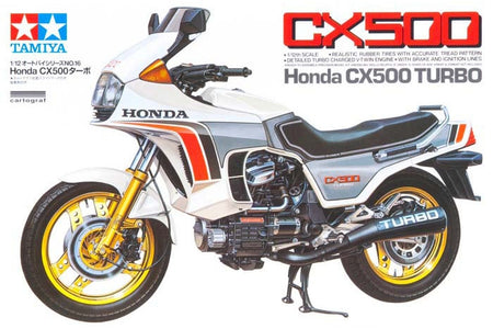 Tamiya 1/12 Scale Honda CX500 Turbo Model Kit 14016 image 0