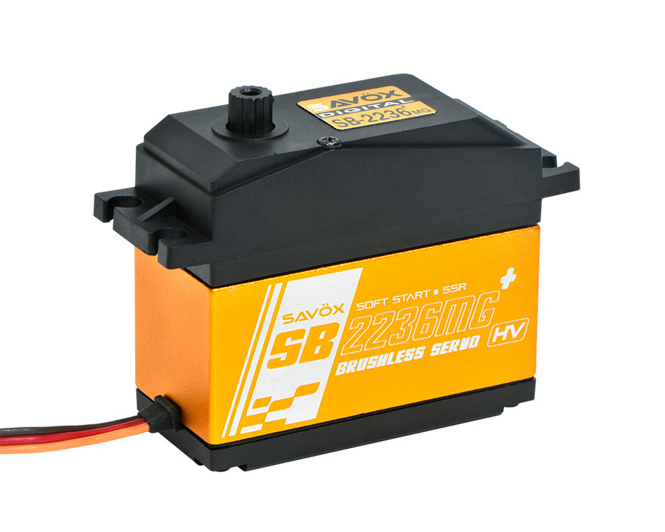 Savox SB-2236MGP 1/5 Scale High Voltage Brushless Digital Servo w/Soft Start