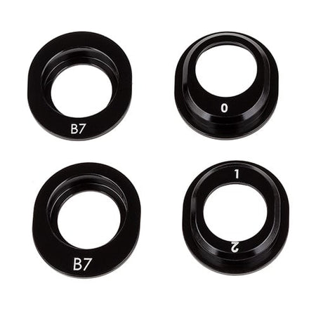 Team Associated FT Aluminum Differential Height Inserts for B7 &amp; B7D Buggy 92455 image 0