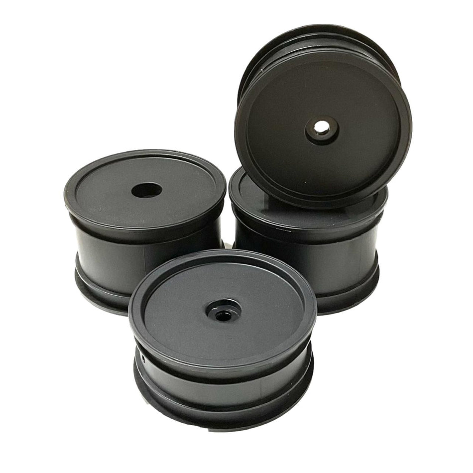Quasi Speed 2.2 Wheel Set of 4 (2 Front - 2 Rear) 12mm Hex Black QS-1612BL image 0