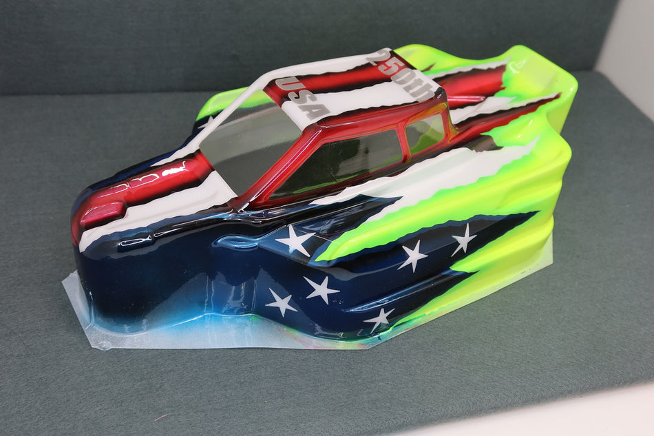 Rons Reserve Custom Painted Body HB Mugen Kyosho TLR 8X RC8B4.1 Sworkz 1/8 Buggy