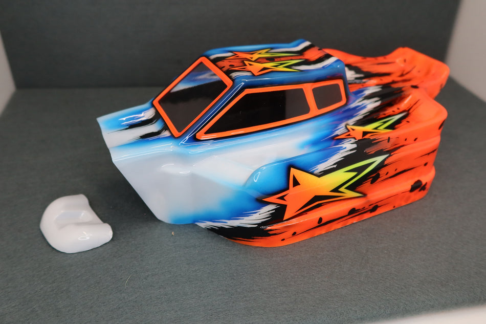 Rons Reserve Custom Painted Body HB Mugen Kyosho TLR 8X RC8B4.1 Sworkz 1/8 Buggy