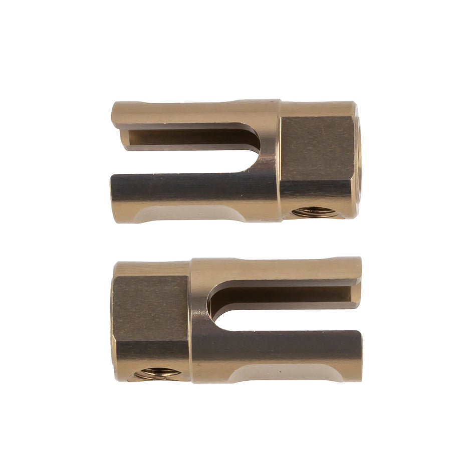 Team Associated FT Aluminum Center Dogbone Outdrives (2) B74. B74.1 B74.2 92359 image 0
