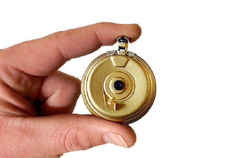 GoatGuns Mini Gold AK Drum Magazine Fits AK47 Models GOAAK-DRUM-GOLD image 0