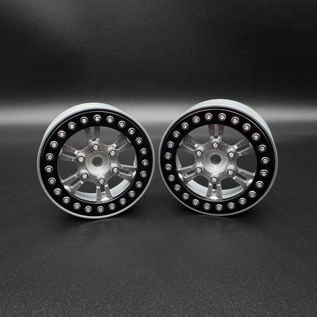 Reefs RC Blades 1.9 Beadlock Wheels w/ Reef Hubs &amp; Rings (2pk) REEFS205 SEHREEFS205 image 0