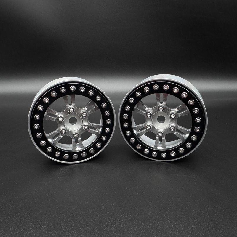 Reefs RC Blades 1.9 Beadlock Wheels w/ Reef Hubs &amp; Rings (2pk) REEFS205 SEHREEFS205 image 0