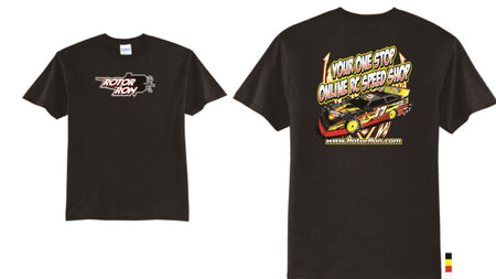 Rotor Ron T-Shirt w/Dirt Late Model Car image 0