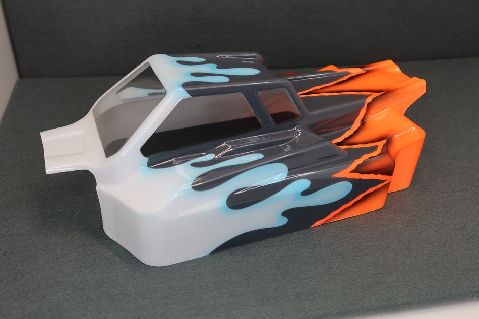 Ron's Reserve Series Custom Airbrush Painted Body For RC8B4E RE8B4.1E 1/8 Buggy
