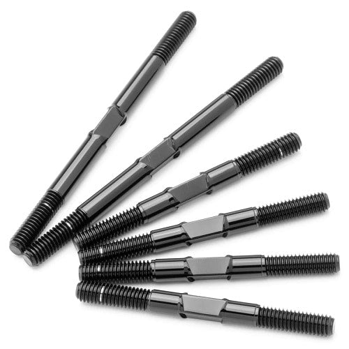 1UP Pro Duty Titanium Turnbuckle Set for Tekno EB410.2 Buggy 740062 image 0