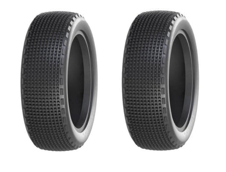 Raw Speed Fast Forward 2wd Front Buggy Carpet Tires Yellow Soft 100114S image 0
