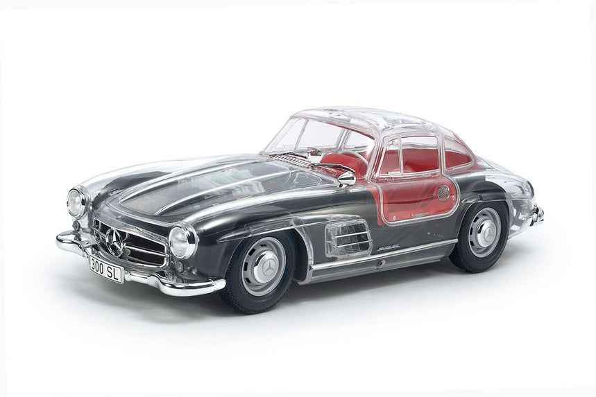 Tamiya 1/24 Full View Mercedes Benz 300SL Clear Body Plastic Model Kit 24366 image 0