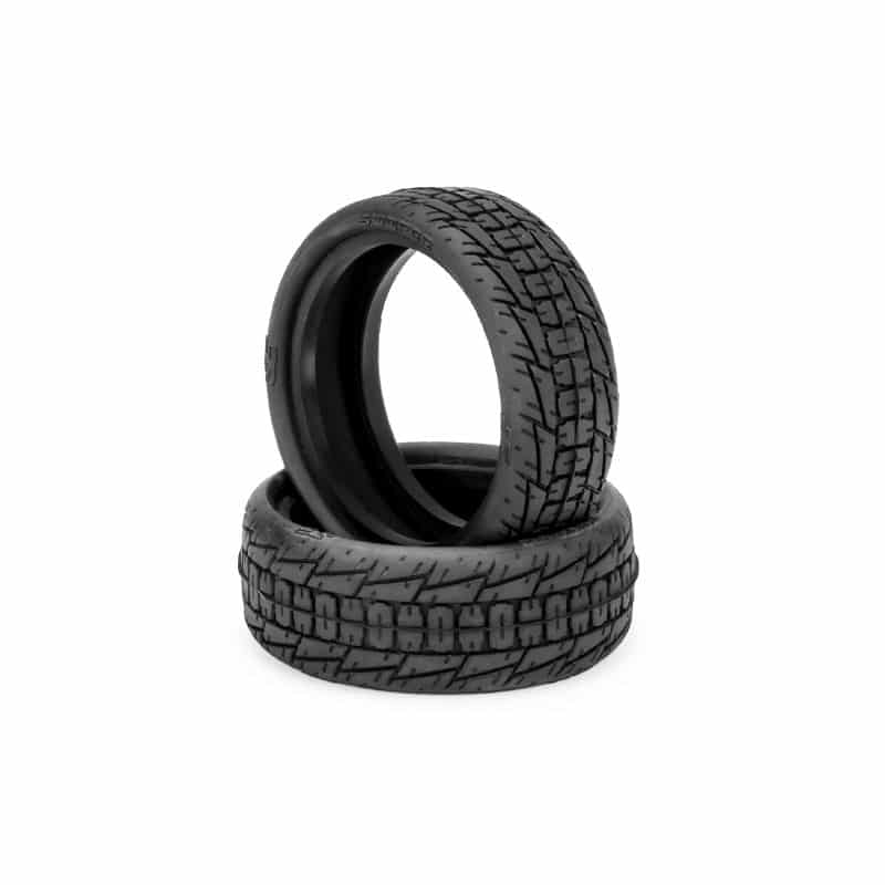 Jconcepts Swiper LP Tires (2pc) Blue Compound for 2.2 Front 2wd Buggy 405501 image 0