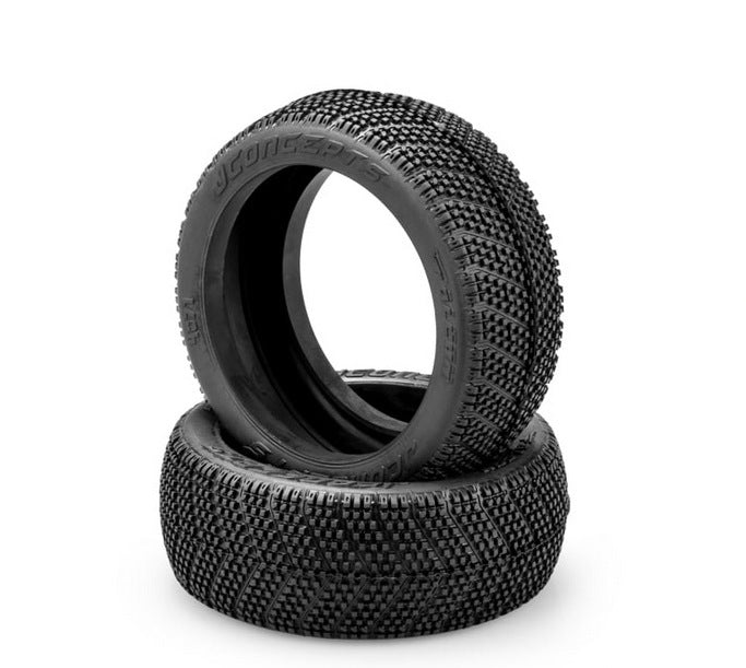 Jconcepts Falcon 1/8 Buggy Tires (2) Green Compound 407102 image 0