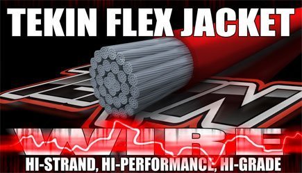 Tekin 12awg Silicon Flex Wire Silicone (Red) 3 feet (3') TT3012 image 1