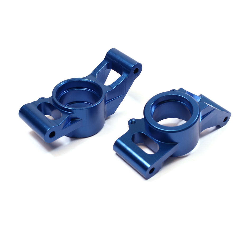 Racers Edge Traxxas X-Maxx Aluminum Rear Hub Carrier Set (2) Black RCE1902BL image 0