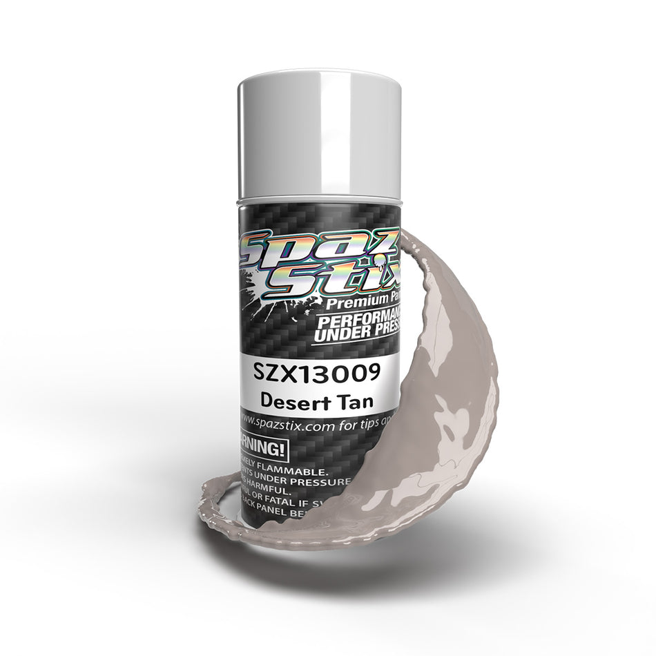 Spaz Stix Desert Tan Aerosol Spray Paint 3.5oz Can SZX13009 image 0