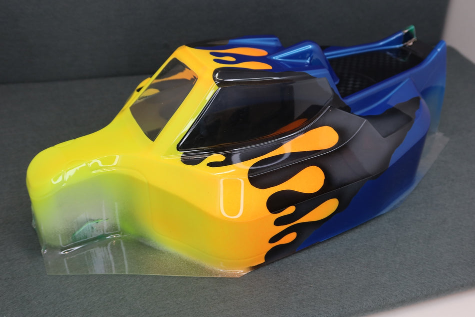 New Custom Airbrush Painted Body for Kyosho Inferno MP10 MP11 1/8 Buggy
