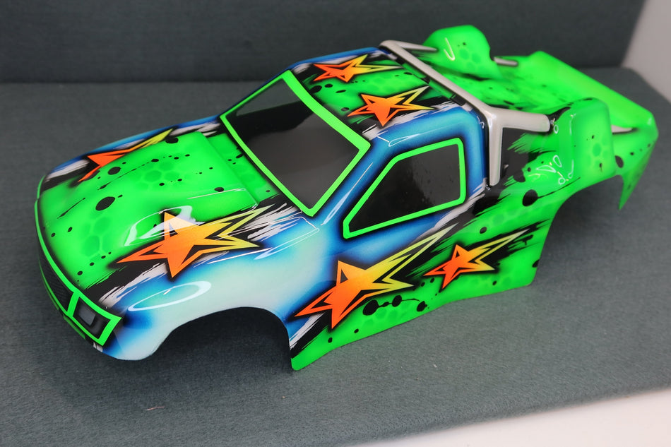 Ron's Reserve Custom Airbrush Painted Body Associated T7 T6.4 or TLR 22X-T Truck