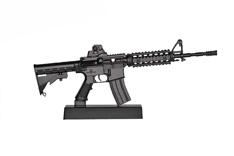 GoatGuns 1/3 Scale Die Cast AR15 Model Rifle Black GOAAR-BLACK image 0