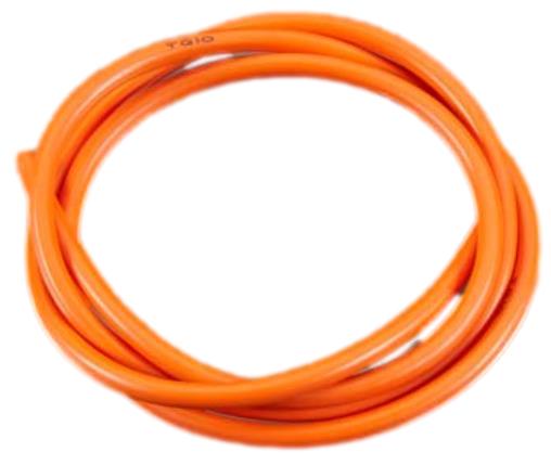 TQ Racing 10 Gauge (10AWG) Super Flexible Wire Orange 3 Feet 1130 image 0
