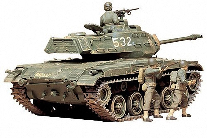 Tamiya 1/35 U.S. M41 Walker Bulldog Plastic Model Kit TAM35055 35055 image 0