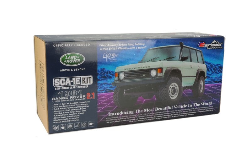 Carisma SCA-1E 1/10 4WD 1981 Range Rover Custom Crawler Kit, Spec 2.1 82768 image 0