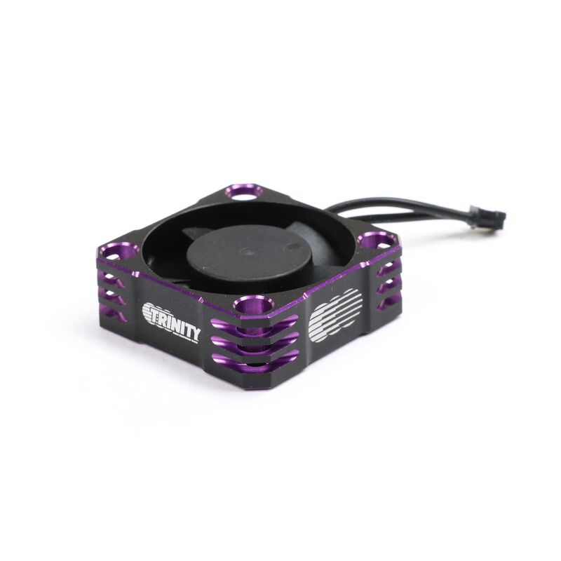 Trinity Aluminum 30x30mm Ball Bearing Fan Purple TEP3084 image 0