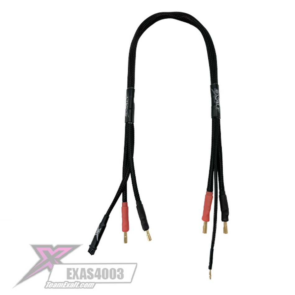 Team Exalt Exalt 2s ProCharge Cable 4mm to 5mm Bullets EXAS4003 image 0