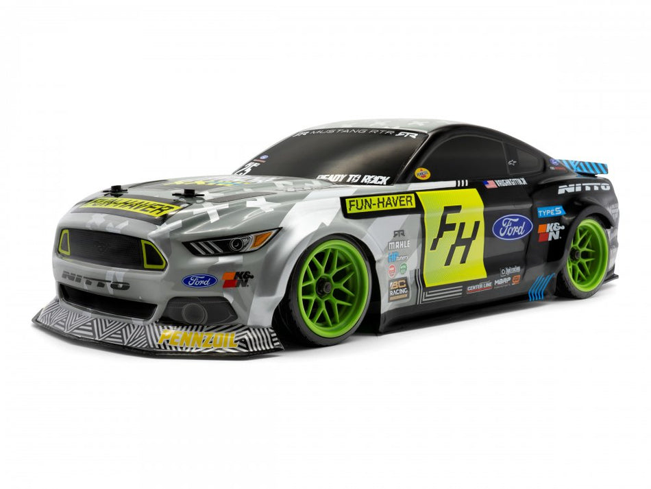 HPI RS4 Sport 3 Drift VGJR Fun Haver Ford Mustang RTR w/Battery &amp; Charger 120094 image 0