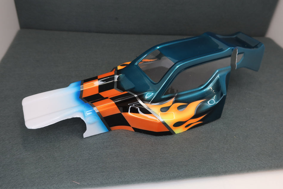 Ron's Reserve Series Custom Airbrush Painted Body for Team Associated RC10 Buggy