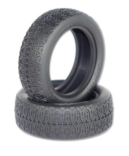 Raw Speed Stage Two 2.2 2WD Front Buggy Tire White Clay Compound 160304CB image 0