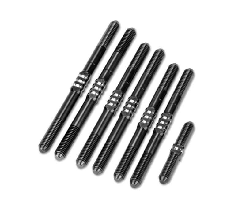 Jconcepts Schumacher Cat L1R Fin Turnbuckle Kit Stealth Black 29702 image 0