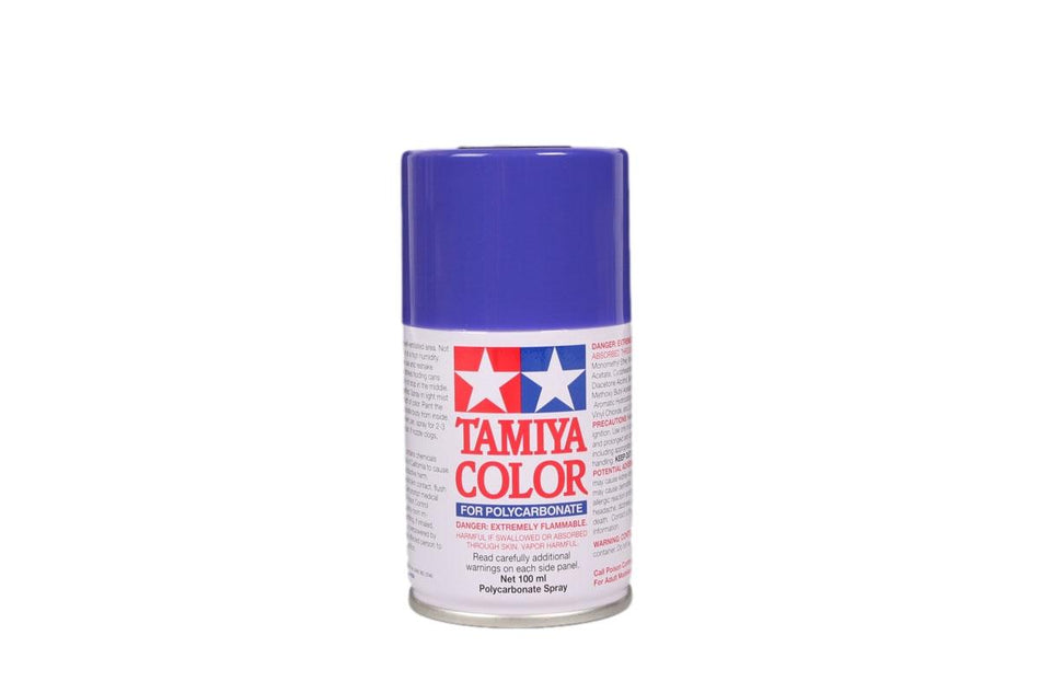 Tamiya Polycarbonate Lexan Paint PS-35 Violet Blue 100ml Spray TAM86035 86035 image 0