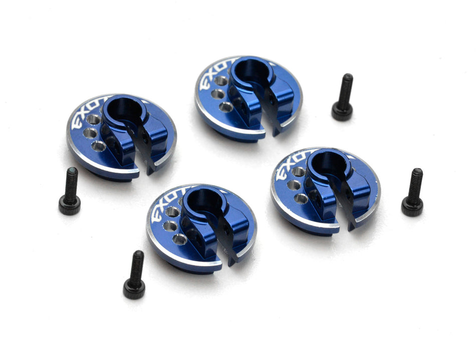 Exotek Aluminum Clamping Shock Spring Cups For Traxxas Slash Stampede Hoss 2219 image 0