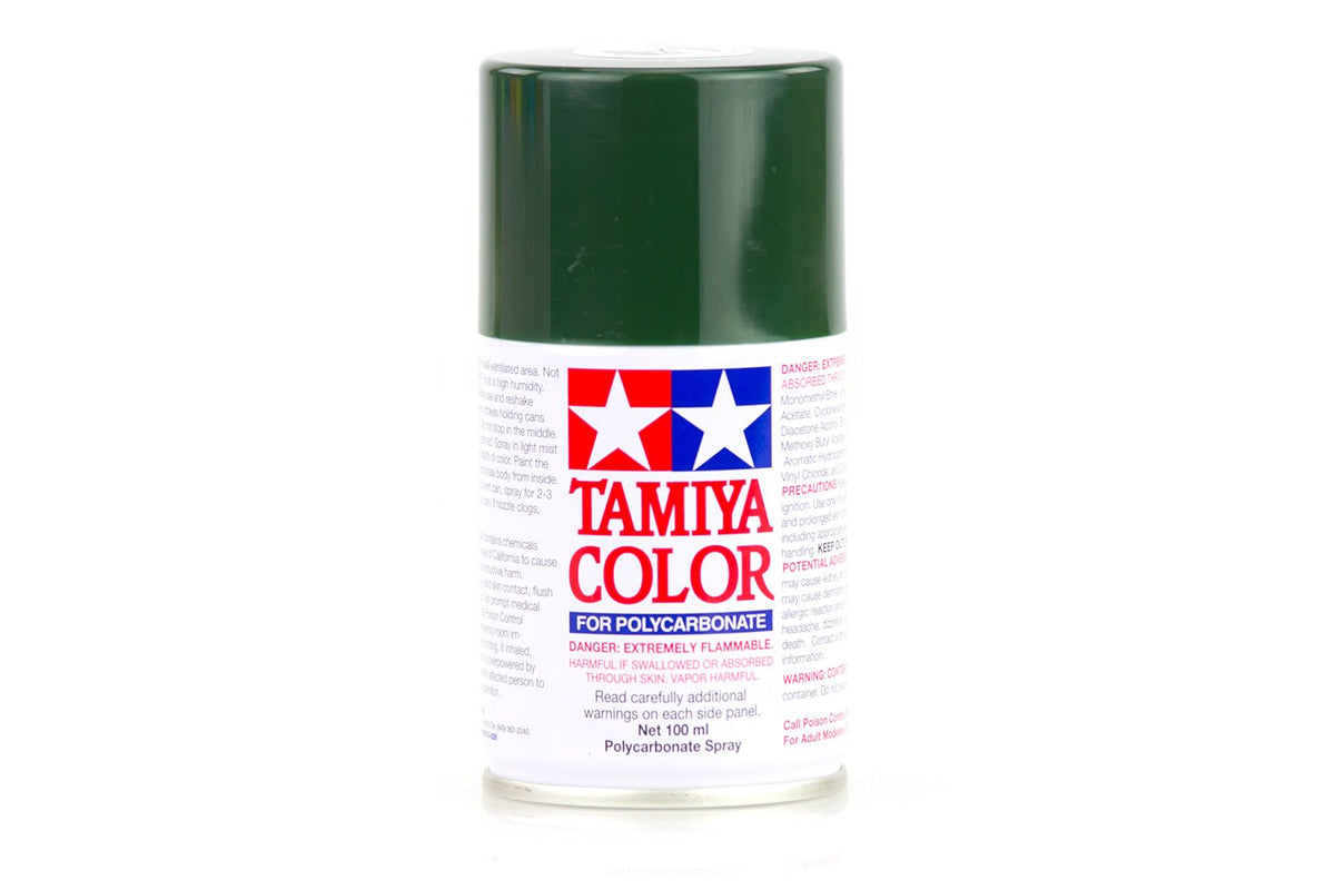 Tamiya Polycarbonate Lexan Paint PS-9 Green 100ml Spray Can TAM86009 86009 image 0
